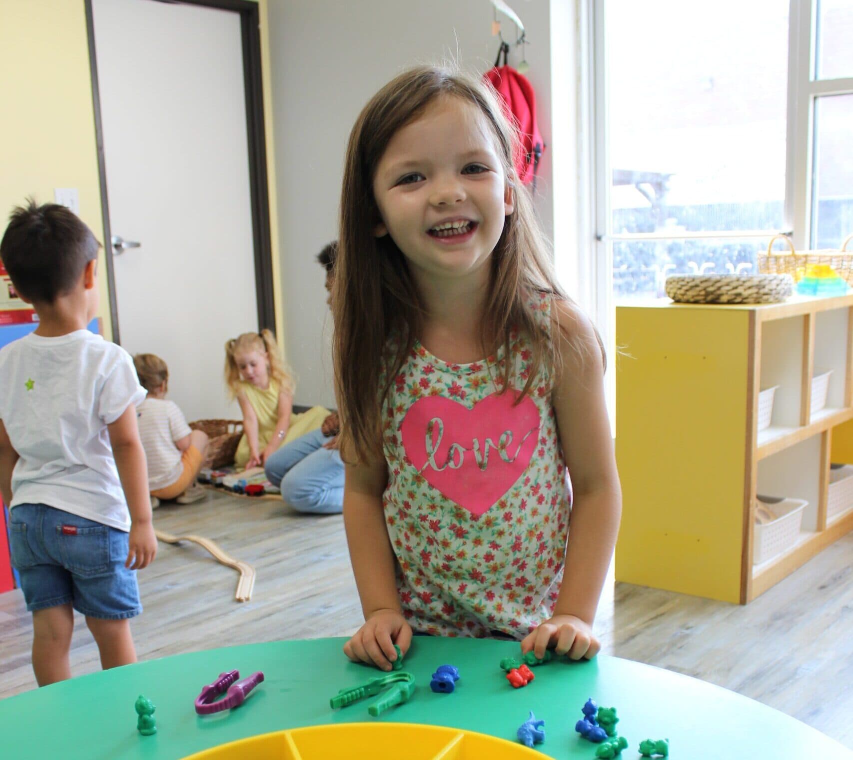 Children learning together at Kids Cove Learning Academy